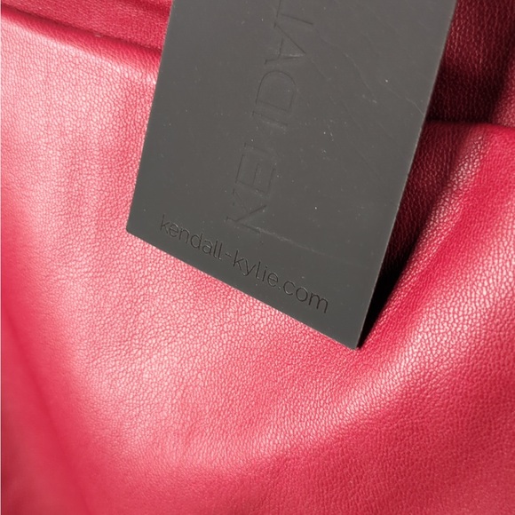 👯‍♀️Host Pick⚡️Kendall + Kylie Vegan Leather Dress - Picture 9 of 10